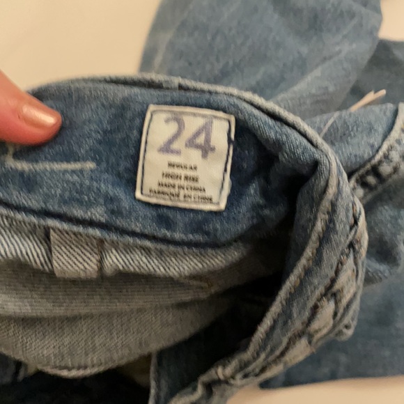 Free People Seasons in the Sun denim jeans - Picture 11 of 12